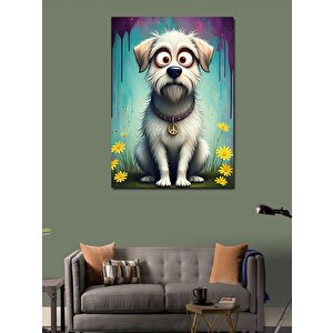 Kanvas Tablo Sevimli Köpek