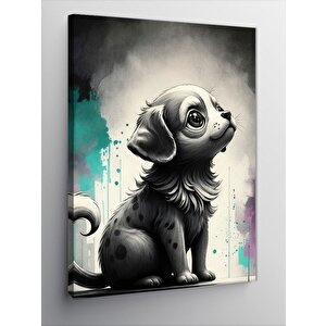Kanvas Tablo Sevimli Köpek