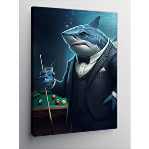 Kanvas Tablo Şık Köpekbalığı 70x100 cm