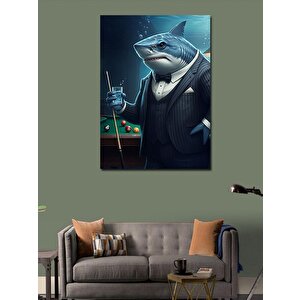 Kanvas Tablo Şık Köpekbalığı 70x100 cm