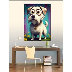 Kanvas Tablo Sevimli Köpek