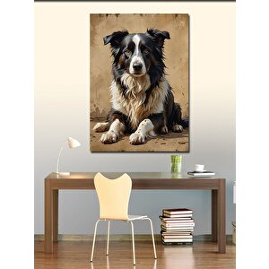 Kanvas Tablo Köpek Portresi