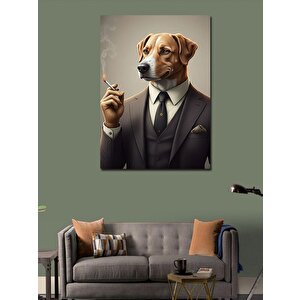 Kanvas Tablo Şık Köpek