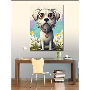 Kanvas Tablo Sevimli Köpek 70x100 cm