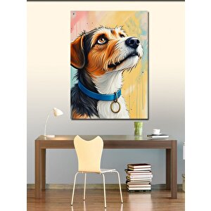 Kanvas Tablo Köpek Portresi