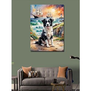 Kanvas Tablo Doğada Köpek 70x100 cm