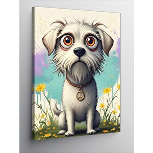Kanvas Tablo Sevimli Köpek
