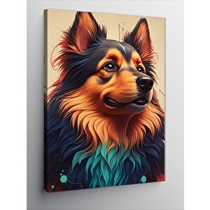Kanvas Tablo Sevimli Köpek