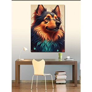 Kanvas Tablo Sevimli Köpek