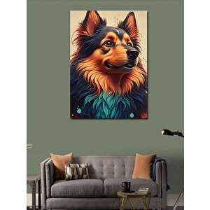 Kanvas Tablo Sevimli Köpek