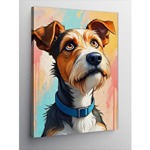 Kanvas Tablo Bakışlarıyla Köpek 70x100 cm