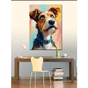 Kanvas Tablo Bakışlarıyla Köpek 70x100 cm