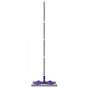 Mandalli Mop Mi̇krofi̇ber Yüzey Temi̇zli̇k Seti̇ Paspas Yer Duvar Cam Kiskaçli Kli̇psli̇