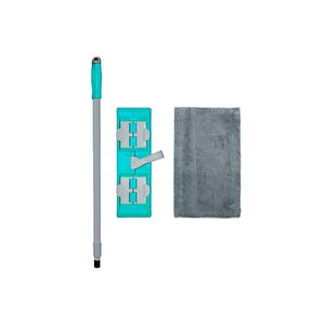 Smarter Magic Mop + 3 Yedek Mop Paspas Mandalli  Yer Yüzey Temi̇zli̇k Havlusu Bezi̇ Uyumlu
