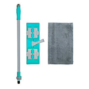 Smarter Magic Mop + 3 Yedek Mop Paspas Mandalli  Yer Yüzey Temi̇zli̇k Havlusu Bezi̇ Uyumlu