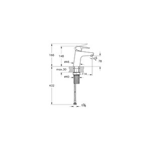 Twist Round Lavabo Bataryası A42969