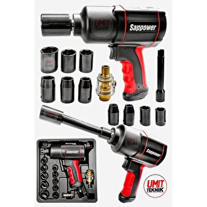 Havalı Yüksek Kalite Profesyonel Havalı Somun Sökme Sıkma Makinesi 1/2 Takım Set