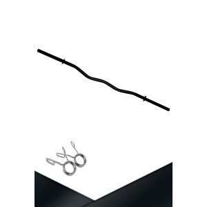 Siyah Z Bar 120 Cm  2 Adet Sıkıştırma Yayı