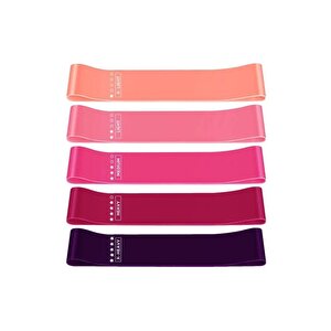 Aerobik Band Pilates Plates Yoga Fitness Squat Çalışma Lastiği Latex Egzersiz