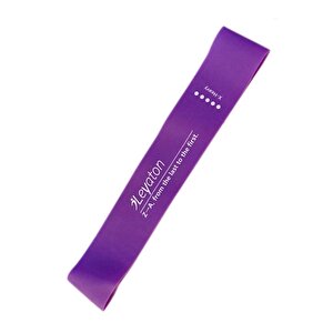 Mor Latex Aerobik Band Sert Direnç Lab500