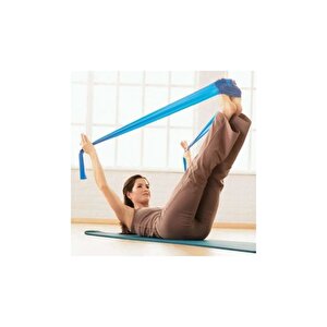 Pilates Bandı Plates Egzersiz Direnç Lastiği 1 Adet