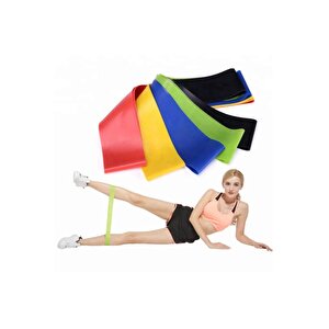 3 Lü Farklı Dirençte Squat Bandı Hafif Orta Sert Pilates Aerobik Çalışma Lastiği Egzersiz Fitness