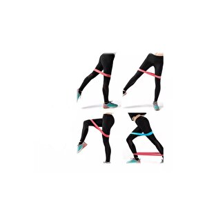 3 Lü Farklı Dirençte Squat Bandı Hafif Orta Sert Pilates Aerobik Çalışma Lastiği Egzersiz Fitness