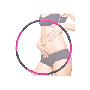 Pembe Pembe Hulahop Hu-la Hoop 1,5 Kg Ağırlıklı