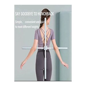 Kambur Eğitim Çubuğu Yoga Sopa Germe Aracı Sırt Ateli Barı Demiri Postür Düzeltici