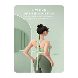 Kambur Eğitim Çubuğu Yoga Sopa Germe Aracı Sırt Ateli Barı Demiri Postür Düzeltici