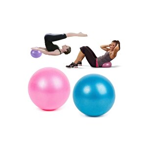 25 Cm Dura Strong Mini Pilates Topu Denge Egzersiz Topu Mavi