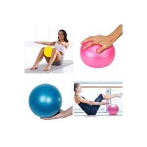 25 Cm Dura Strong Mini Pilates Topu Denge Egzersiz Topu Mavi