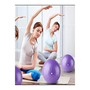 Mini Pilates Topu 20 Cm / Mor