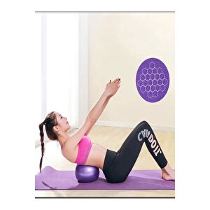Mini Pilates Topu 20 Cm / Mor