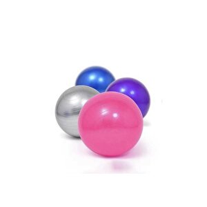 Delux 20 Cm Mor Pilates Topu Jimnastik Yoga Plates Egzersiz Topu Mor