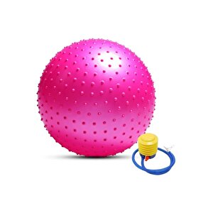 Tırtıklı Pilates Ve Rehabilitasyon Topu Pembe