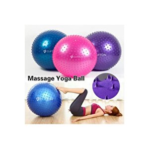 Tırtıklı Pilates Ve Rehabilitasyon Topu Mor