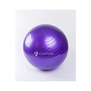65 Cm Fitilli Pilates Topu Mor + Pompa