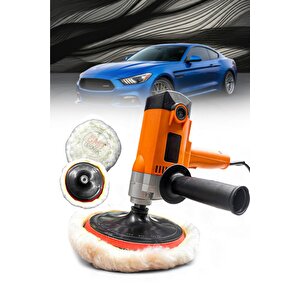 Profesyonel 6 Kademe Devir Ayarlı Dikey Koltuk Yıkama,pasta Cila  Polisaj Makinesi 180mm