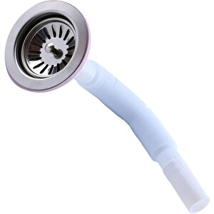 Çöpmak Lavabo Sifonu Geniş Ağızlı Lavabo Gider Borusu