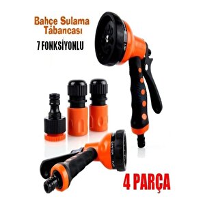 Püskürtme Sulama Tabancası Seti Bahçe Hortum Su