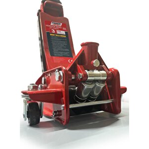 3 Ton Düşük Profil Çift Pistonlu Garaj Krikosu