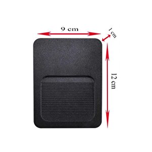 Ack Ah07-01400 2w Led Duvar Armatür 3000k Sarı Işık Suya Dayanıklı Lamba
