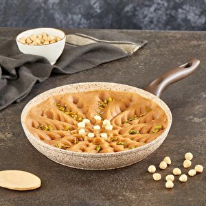 Falez Creamy Granit Tava 32 Cm Cre 3035 Açık Krem