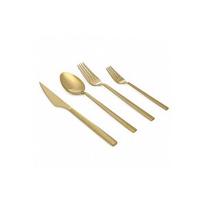 89 Parça Vogue Gold Pvd Çatal Kaşık Bıçak Seti