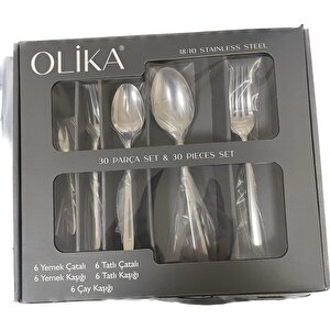 Olika Melisa 30 Parça Çatal Kaşık Bıçak Takımı