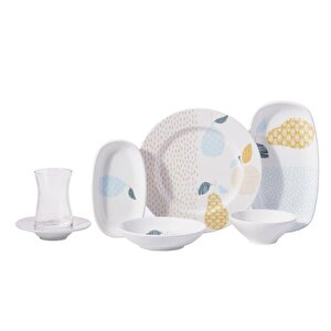 A8718 Doğa Collection 26 Parça Kahvaltı Takımı