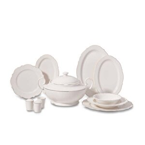 A8241 Eliza Collection 60 Parça Porselen Yemek Takımı