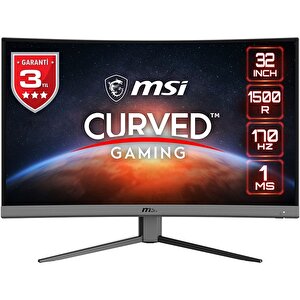 G32c4 E2 31.5 1920x1080 170hz 1ms Hdmi Dp 1500r Curved Led Gaming Monitor