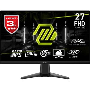 Mag 275f 27 1920x1080 180hz 1ms Hdmi Dp Adaptive Sync Gaming Monitor
